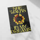 a book cover with a sunflower on it